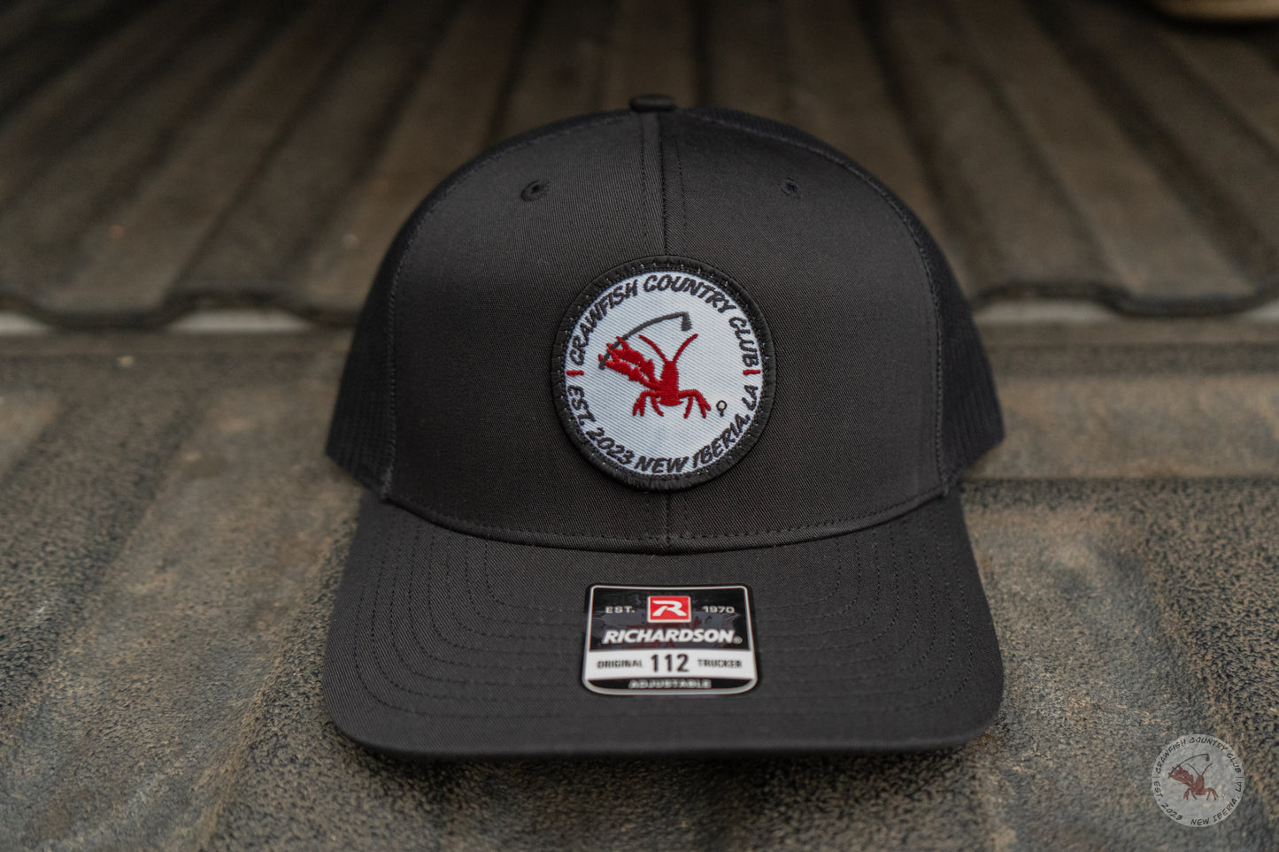 The Black Trucker Hat